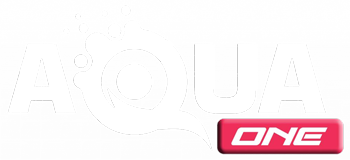 AquaOne White Logo